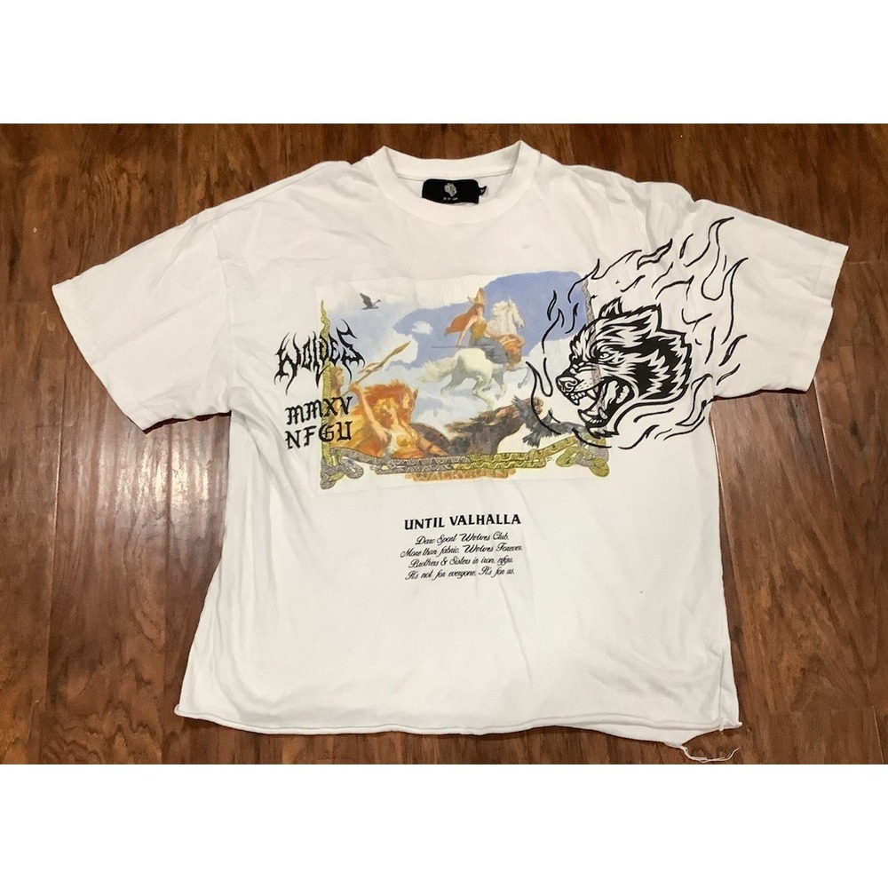 Darc Sport Valkyrie T-Shirt Men's M  Until Valhalla Collection White 29 Of 2000